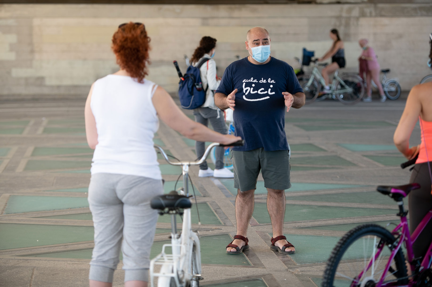 Cursos para aprender a ir en bici en València