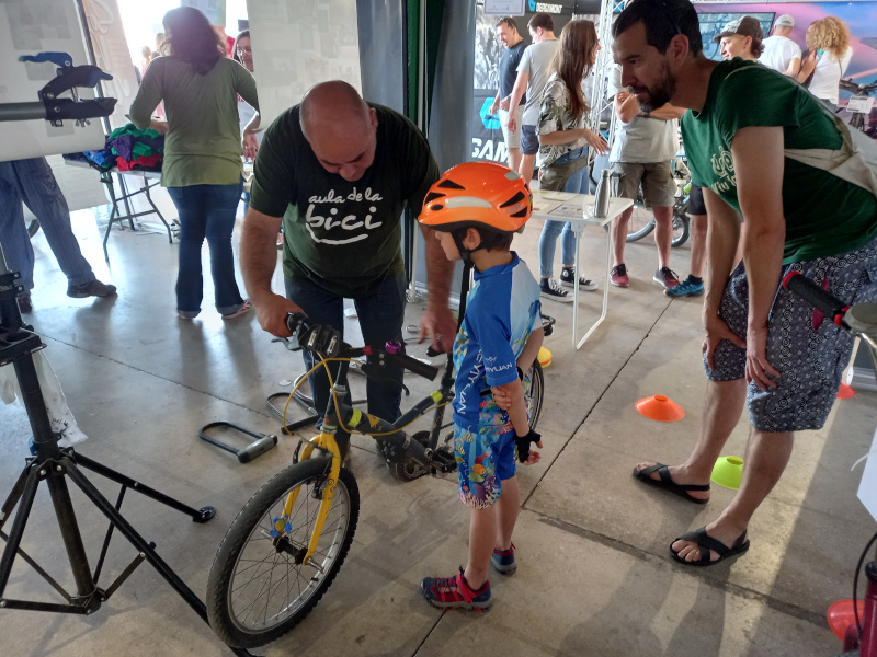 Aula de la Bici en Ciclosferia 2022