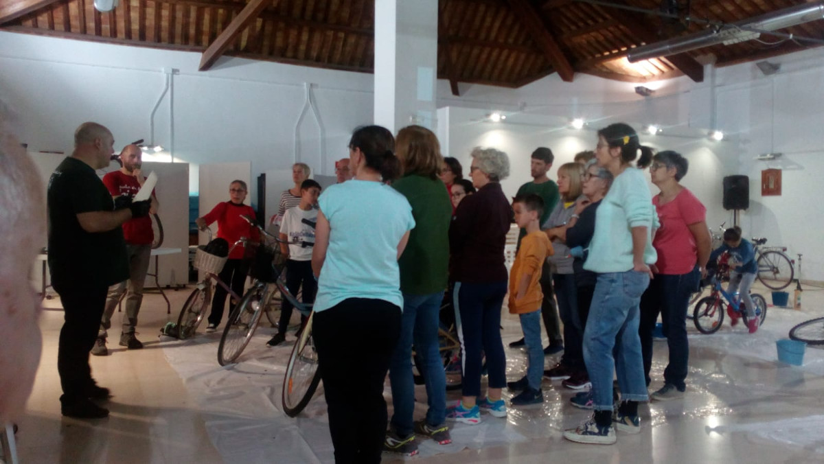 Parte teórica del taller de mantenimiento de bici