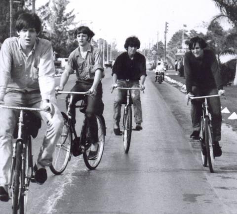 Beatles en bici